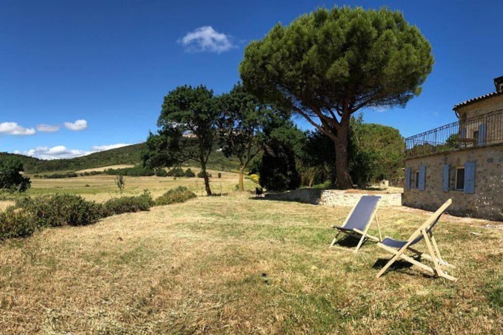 Domaine De Roquenegade - Piscine, Sauna Et Bain Nordique Villa Pradelles-en-Val Exterior photo