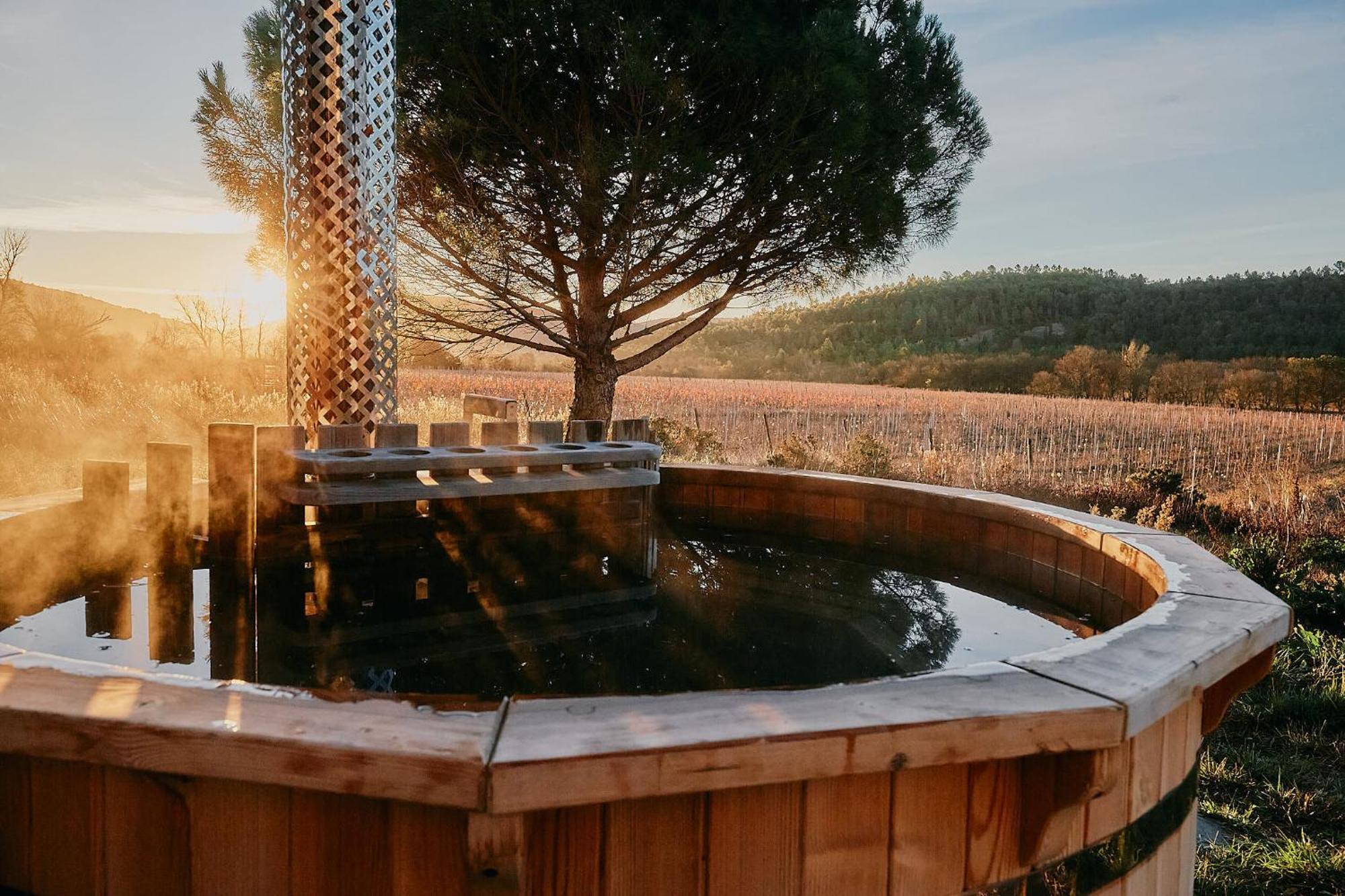 Domaine De Roquenegade - Piscine, Sauna Et Bain Nordique Villa Pradelles-en-Val Exterior photo