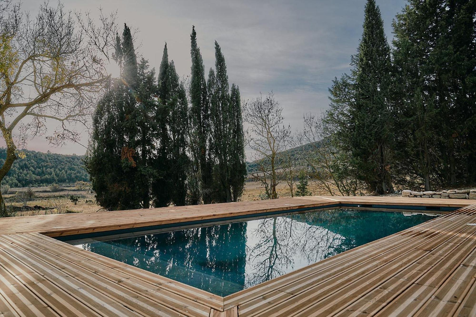 Domaine De Roquenegade - Piscine, Sauna Et Bain Nordique Villa Pradelles-en-Val Exterior photo